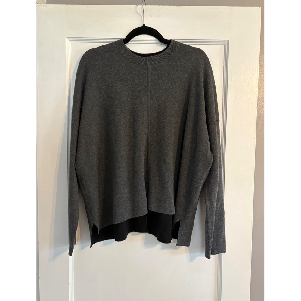 Lauren Ralph Lauren Dark Gray Crewneck Sweater Size XL